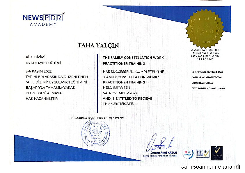 Filial Terapi Sertifikası